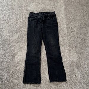 All Saints Zoe Cropped Bootcut Jeans- Classic Everyday Style